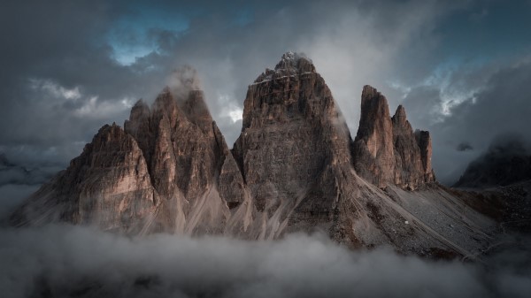 Mountains Rocks Peaks Im Wallpaper