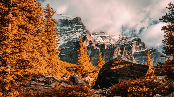 Mountains Rocks Peaks Image Wallpaper