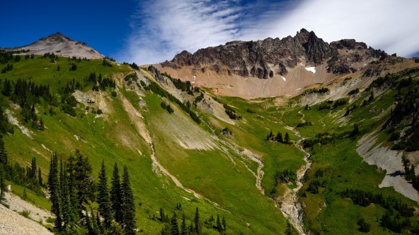 Mountains Rocks Relief Picture wallpaper