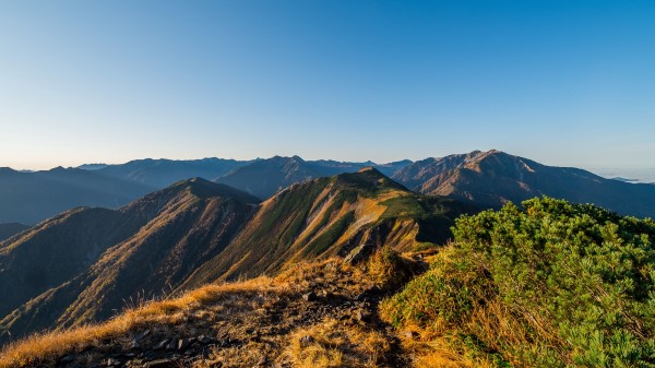 Mountains Rocks Relief Wallpaper