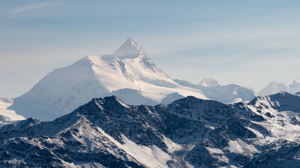 Mountains Rocks Snowy Image Wallpaper