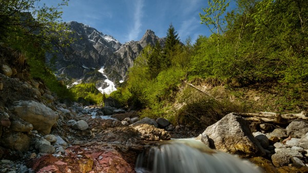 Mountains Rocks Trees Ph Wallpaper