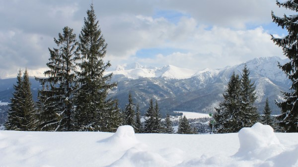 Mountains Snow Tatra Mountains Carpathians Wallpaper