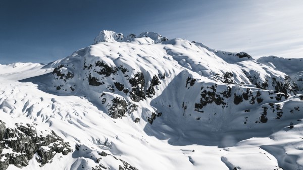 Mountains Snow Vertex Wallpaper