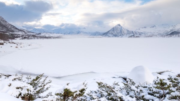 Mountains Snow Winter Picture Wallpaper