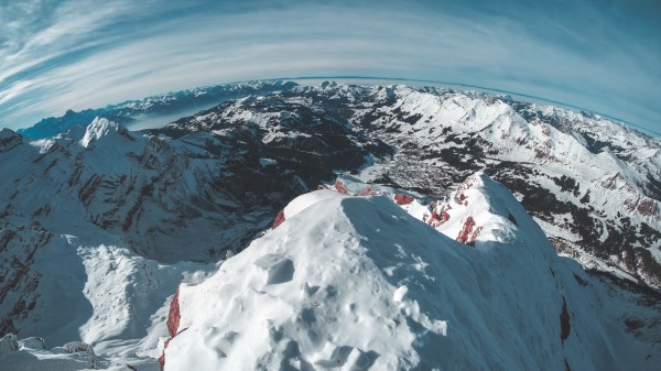 Mountains Snow Winter Top Snow Wallpaper