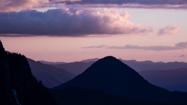 Mountains Twilight Landscape Wallpaper