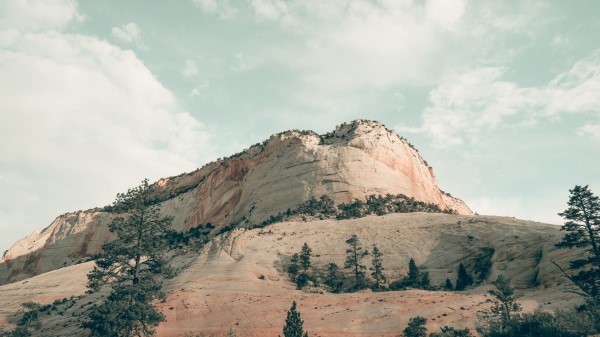 Mountains Zion National Park Usa Wallpaper