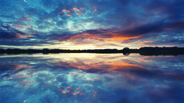 Nature Sea Reflections Wallpaper