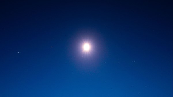 Night Moon Stars Wallpaper