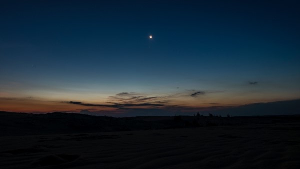 Night Sky Sunset Wallpaper
