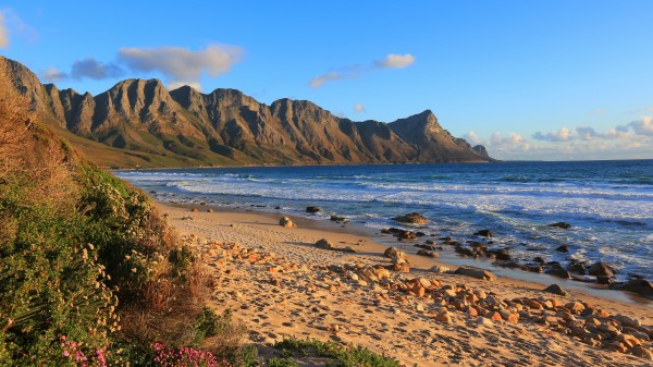 Overberg South Africa Sea Beach Sand Wallpaper