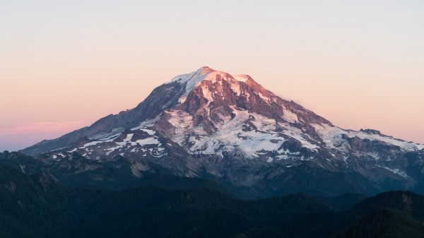 Peak Mountain Trees Wallpaper