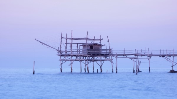 Pier Sea Sky Wallpaper