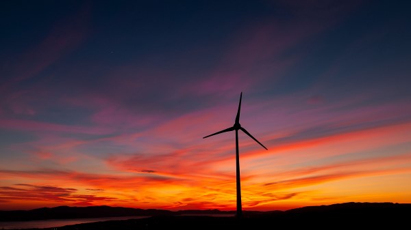 Power Station Wind Vane Wallpaper