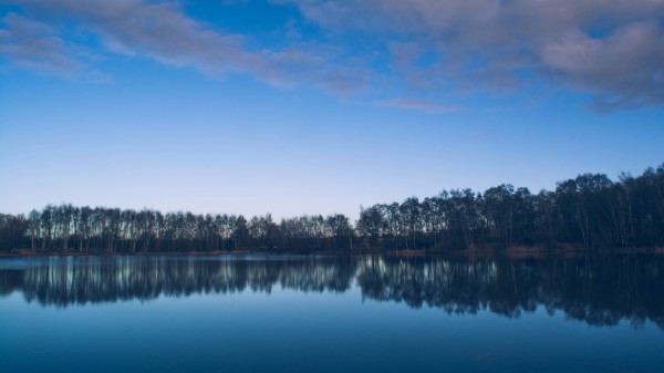 River Lake Trees Reflection Wallpaper