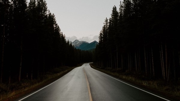 Road Distance Mountains Image Wallpaper