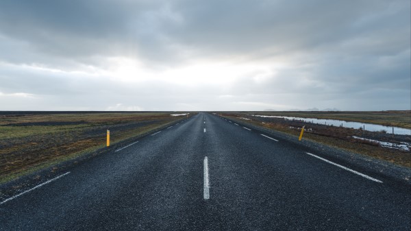 Road Horizon Sky Wallpaper