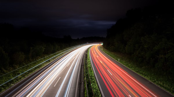 Road Lights Turn Wallpaper
