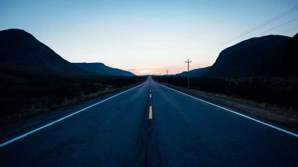 Road Marking Movement Wallpaper