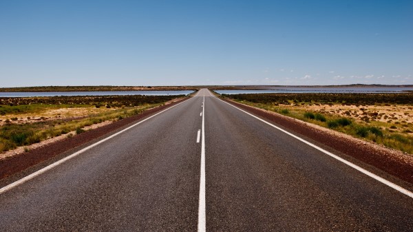 Road Marking Route Asphalt Wallpaper