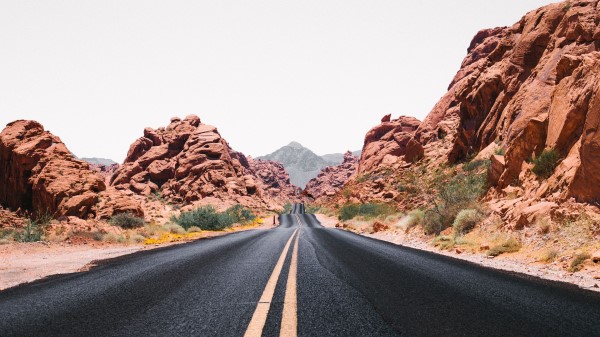 Road Stones Marking Wallpaper