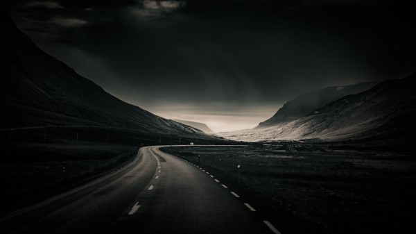 Road Winding Distance Wallpaper