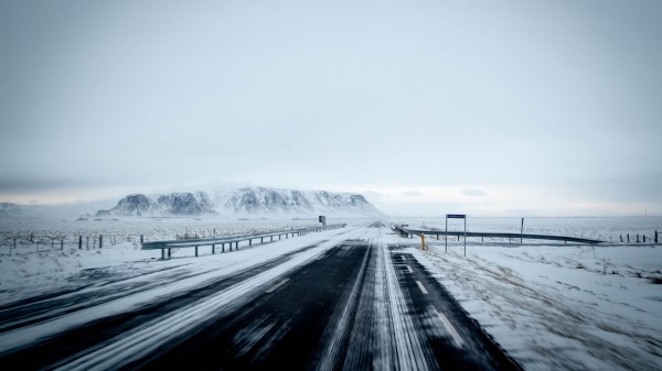 Road Winter Snow Wallpaper