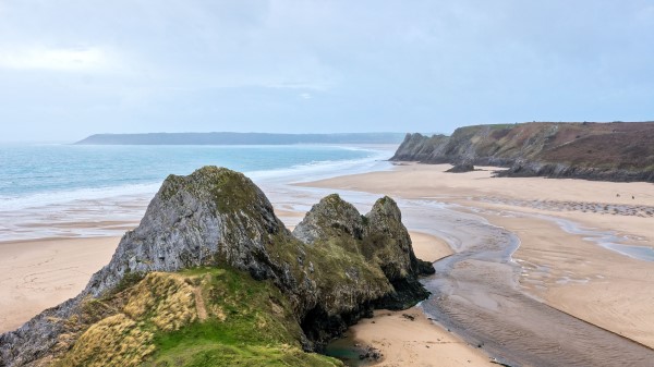 Rocks Coast Beach Wallpaper