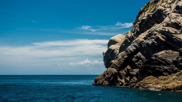 Rocks Coast Sea Wallpaper