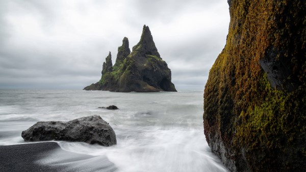 Rocks Ocean Coast Wallpaper