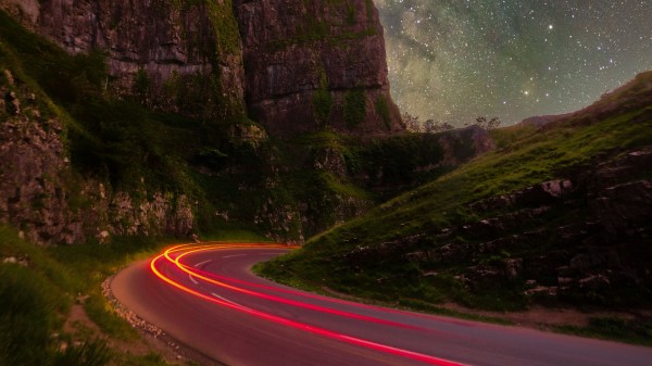 Rocks Road Stars Wallpaper