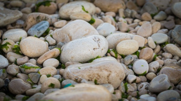 Rocks Sea Moisture Wallpaper