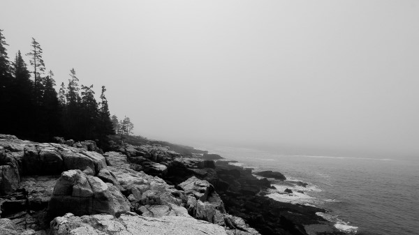 Rocks Shore Cliff Wallpaper