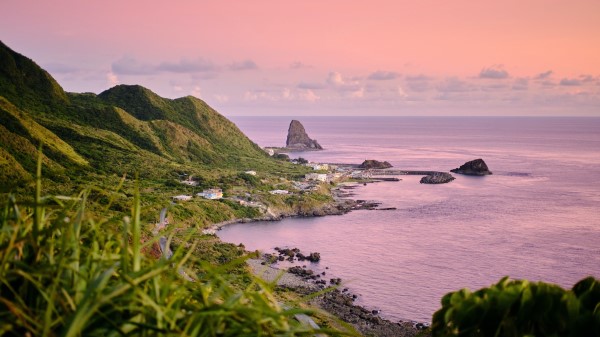 Rocks Slope Coast Wallpaper