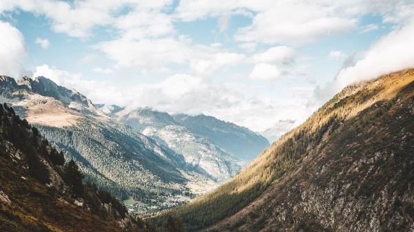 Rocks Slope Mountains Wallpaper