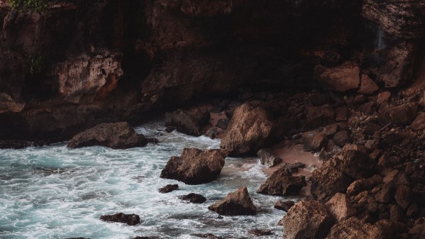 Rocks Stones Coast Wallpaper