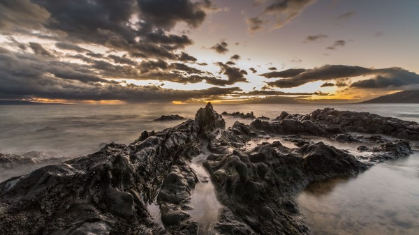 Rocks Stones Horizon Wallpaper