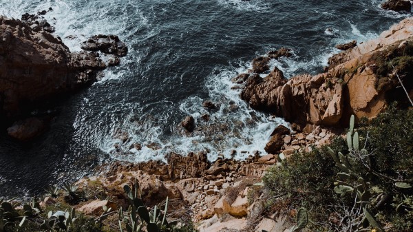 Rocks Stones Sea Gg Wallpaper