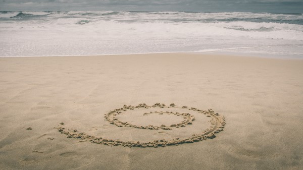 Sand Beach Sea Wallpaper