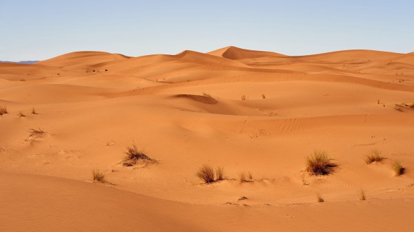 Sand Desert Dunes D Wallpaper