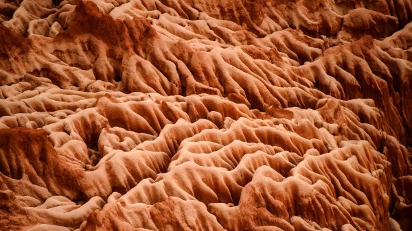 Sand Relief Minerals Wallpaper