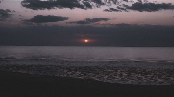 Sea Beach Sunset Image Wallpaper