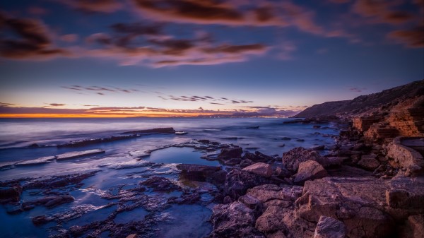 Sea Coast Stones Wallpaper
