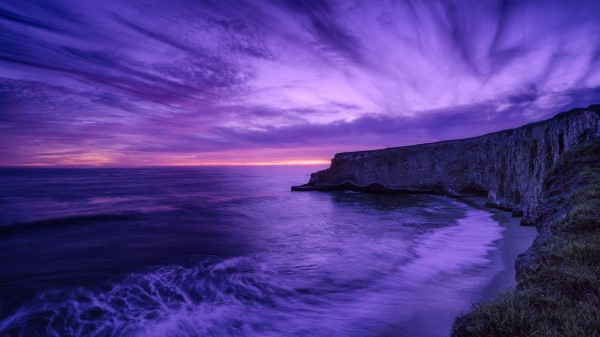 Sea Dusk Evening L0 Wallpaper