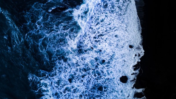 Sea Foam Surf Water Image Wallpaper