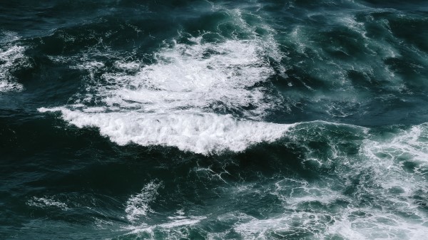 Sea Foam Surf Water Wallpaper