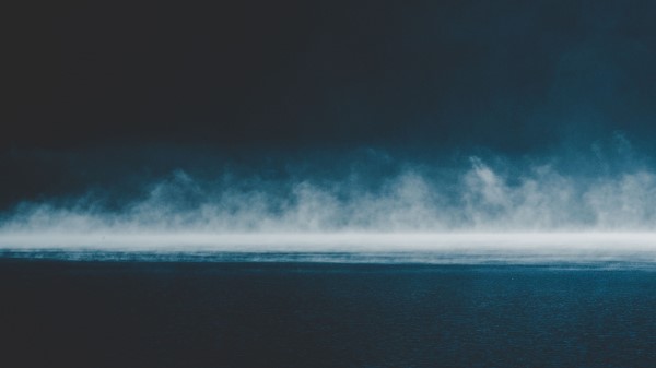 Sea Fog Horizon Wallpaper