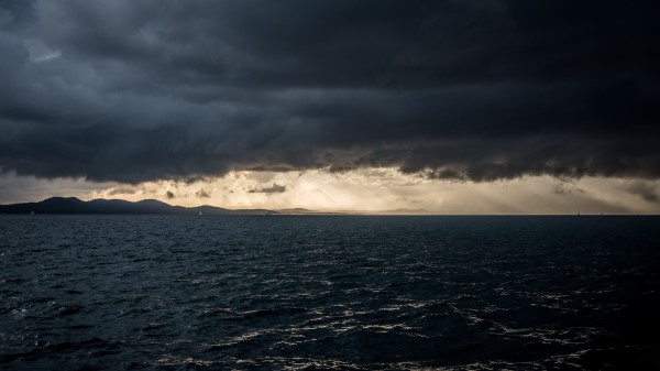 Sea Horizon Cloud Wallpaper