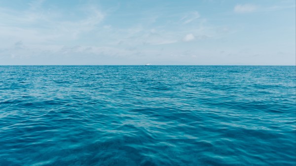 Sea Horizon Ship Wallpaper